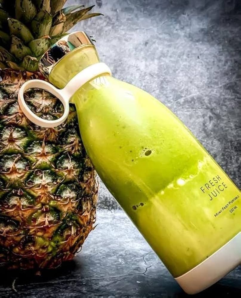 ミニスムージー ホワイト 500ml Amazon.com: Portable Mini Blender for Fresh Juice, Smoothies